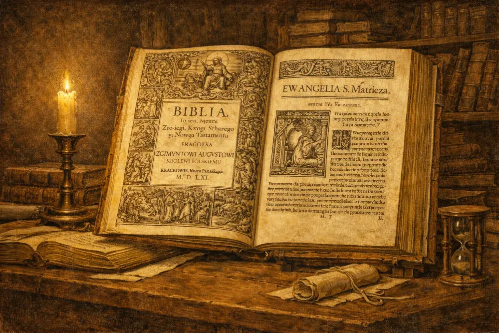 Biblia Leopolity (1561) — pierwsza wydrukowana katolicka Biblia w języku polskim